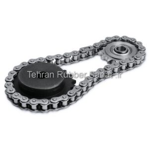 چرخ دنده زنجیر نوار نقاله فولادی 12 دندانه