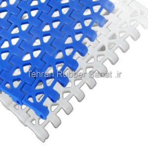 تسمه نقاله مدولار حرکت مستقیم گام 1 اینچ با گذر 30%